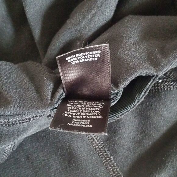 Zella nordstrom Womens Cropped Leggings Active Pants Capri Knee Length - Picture 4 of 4